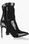 Just Cavalli panelled suede and leather boots, about $389, outnet.com.