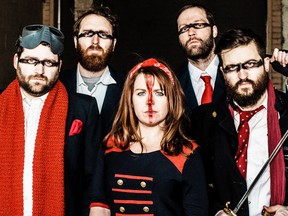 The Montreal band Lakes of Canada is scheduled to perform Nov. 27 at Paddy Flaherty's in Sarnia. The band recently released its second album, Transgressions, inspired by Margaret Atwood's novel The Handmaid's Tale. (Handout/Sarnia Observer/Postmedia Network)