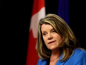 Alberta Labour Minister Lori Sigurdson. (POSTMEDIA NETWORK/File)