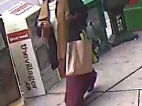 A woman wanted for an attack on a toddler at a movie theatre in Bloor West Village on Halloween. (COURTESY OF TORONTO POLICE)