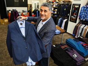 Elie Braks is the co-owner of Roberto Menswear Planet and Bello Uomo on Sparks Street in Ottawa.
