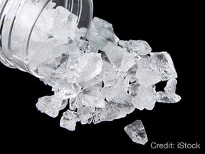 Methamphetamine. POSTMEDIA NETWORK FILE PHOTO