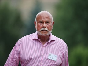 Peter Karmanos, majority owner and chief executive officer of the Carolina Hurricanes. Scott Olson/Getty Images/AFP