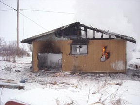 A two-month-old died in a house fire in St. Theresa Point, Manitoba on Jan. 16, 2011.