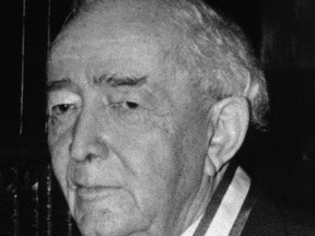 Sir William Samuel Stephenson is shown in a 1983 photo. (THE CANADIAN PRESS/AP)
