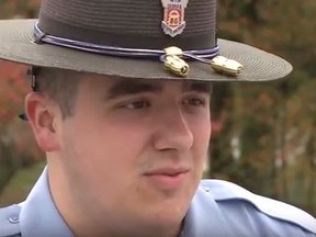 Georgia state trooper Nathan Bradley. (YouTube/Screengrab)
