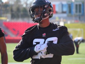 Ottawa RedBlacks safety Jermaine Robinson. (Tim Baines/Ottawa Sun)