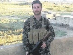 John Gallagher was killed Wednesday in Syria. (Supplied photo)