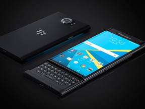 BlackBerry Priv. (Supplied)