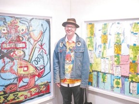 London-born artist Jason McLean?s show ? Son of a Salesman ? is on at Michael Gibson Gallery. (Special to Postmedia News)