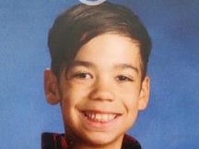Aiden Marko, 8, was reported missing to Ottawa Police late morning on Saturday,Nov. 7, 2015.
Submitted photo