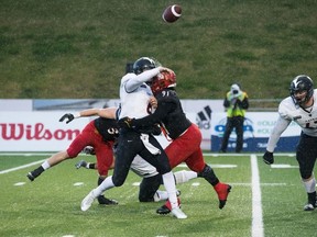 Guelph Gryphons put an end to the Carleton Ravens season with a 33-21 loss on Saturday. Karyn Stepien/Photo