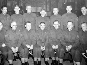 If you recognize anyone in these photographs, please call the Archives donation number at 705-688-3965 or email archives@greatersudbury.ca. Please include the identifier number, the full names of the soldiers or war volunteers from left to right and how you recognize them.