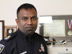 Staff Sgt. David Zackrias of the Ottawa Police Service. He is the head of the Ottawa Police Diversity and Race Relations division. 
Matt Day/Ottawa Sun