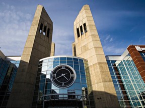 The exterior of MacEwan University is seen in Edmonton, Alta. on Tuesday, Oct. 6, 2015. Codie McLachlan/Edmonton Sun/Postmedia Network