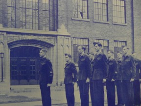 Army cadets at KCVI.