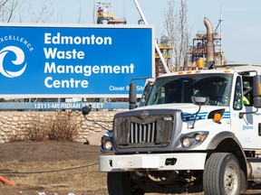 The exterior of the Edmonton Waste Management Centre.