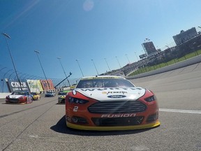 Team Penske’s Joey Logano and Brad Keselowski (pictured) are longshots to reach the final four of the NASCAR Chase. (AFP/PHOTO)