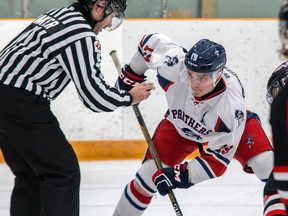 Dalton Lawrence of the Port Hope Panthers scored two goals in each of his team's weekend victories and leads the Empire B Junior C Hockey League with 15 goals. He has scored two goals in three consecutive games and has seven goals in his past four contests. (The Whig-Standard)