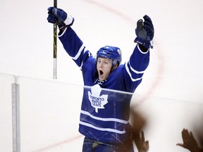 Maple Leafs' Morgan Rielly says he feels comfortable working with head coach Mike Babcock. (USA TODAY SPORTS/PHOTO)