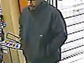 OTTAWA - Nov. 10, 2015 - Ottawa police are are asking the public’s help in identifying a man in connection with a drug store robbery that happened Oct. 6, 2015. (submitted photo)