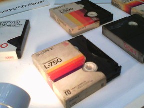 Sony Betamax cassettes. (Wikimedia Commons/SuperArticleGuy/HO)