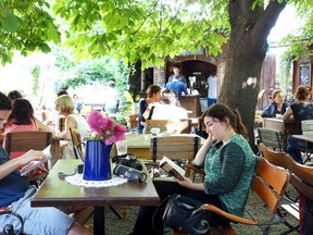A vibrant cafe scene has reinvigorated Krakow’s long-neglected Kazimierz neighbourhood. RICK STEVES PHOTO