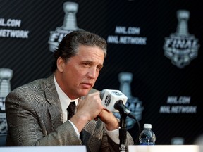 Dean Lombardi, president and general manager of the Los Angeles Kings, wants Team USA's veterans to step up for the World Cup of Hockey next September. (Bruce Bennett/Getty Images/AFP/Files)