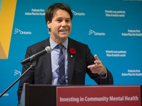 Minister of Health and Long-Term Care Dr. Eric Hoskins (CRAIG GLOVER, The London Free Press)