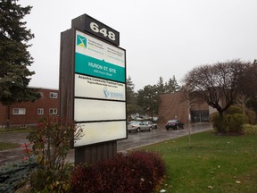 Canadian Mental Health Association Walk-in Crisis Centre on Huron Street. (DEREK RUTTAN, The London Free Press)