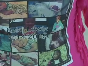 Kelci Lewis. (AP video screenshot)