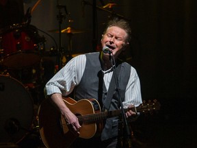 Don Henley performs at the Sony Centre in Toront on Tuesday, Nov. 10, 2015. (ERNEST DOROSZUK/Toronto Sun)