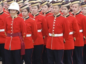 Cadets at the Royal Military College of Canada.
Elliot Ferguson/The Whig-Standard/Postmedia Network
