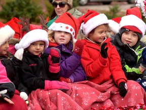 A float in 2014 Tillsonburg Kiwanis Santa Claus Parade. This year's parade is Saturday, Nov. 21, at 2 p.m. CHRIS ABBOTT/TILLSONBURG NEWS