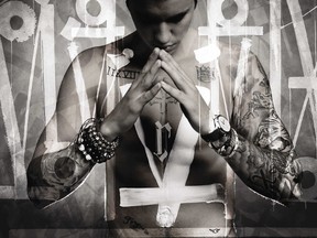This CD cover image released by Def Jam Records shows "Purpose," the latest release by Justin Bieber. (Def Jam)