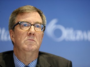 Ottawa Mayor Jim Watson released the 2016 Draft Budget at City Hall in Ottawa Ontario Thursday Nov 12, 2015. Tony Caldwell/Ottawa Sun/Postmedia Network