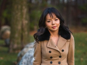 Anastasia Lin, an actress crowned Miss World Canada, poses for a photo in Toronto on Nov. 11, 2015.  (Ernest Doroszuk/Toronto Sun)