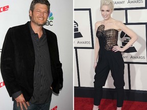 Blake Shelton and Gwen Stefani. (WENN.COM)