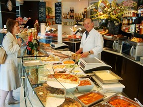A classy deli is a fun stop on many Parisian food tours. (photo: Rick Steves)