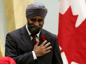 Canada's new National Defence Minister Harjit Sajjan. (REUTERS/Blair Gable)