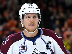 Avalanche left wing Gabriel Landeskog was suspended two games by the NHL for an illegal check to the head of Bruins forward Brad Marchand. (Eric Hartline/USA TODAY Sports)