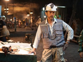 This photo provided by Warner Bros. Pictures shows, Lou Diamond Phillips as Don Lucho, in Alcon Entertainment's true-life drama "The 33," a Warner Bros. Pictures release. The film, directed by Patricia Riggen, releases in U.S. theaters on Nov. 13, 2015.  (Beatrice Aguirre/Warner Bros. Pictures)