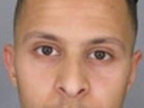 This undated file photo provided by French Police shows 26-year-old Salah Abdeslam, who is wanted by police in connection with recent terror attacks in Paris, as police investigations continue Friday, Nov. 13, 2015.  (Police Nationale via AP)
