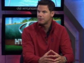 Ross Atkins, Cleveland Indians VP of player personnel, talks on a Fox Sports TV special in 2012. (YouTube screen grab)