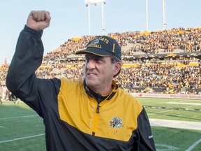 Hamilton Tiger-Cats head coach Kent Austin. (THE CANADIAN PRESS Files/Frank Gunn)