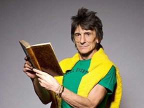 Ronnie Wood of the Rolling Stones.