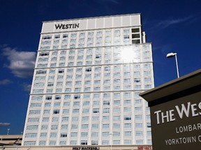 The Westin Lombard Yorktown Center, a hotel of the Starwood chain, is pictured in Lombard, Illinois, in this file photo taken July 24, 2008. REUTERS/Jeff Haynes/Files