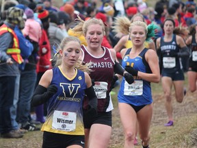 Laurentian University cross-country runner and Sudbury native Katie Wismer competed in the CIS national cross-country championships in Guelph on the weekend and helped LU to its highest team finish ever.