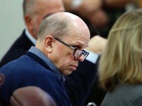 Dayton Leroy Rogers, who killed eight women in the 1980s, sits in court during a hearing in Portland, Ore. (Randy L. Rasmussen/The Oregonian via AP, File)