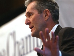 Brian Pallister said he can find $125 million in savings out of the provincial budget. (CHRIS PROCAYLO/WINNIPEG SUN PHOTO)